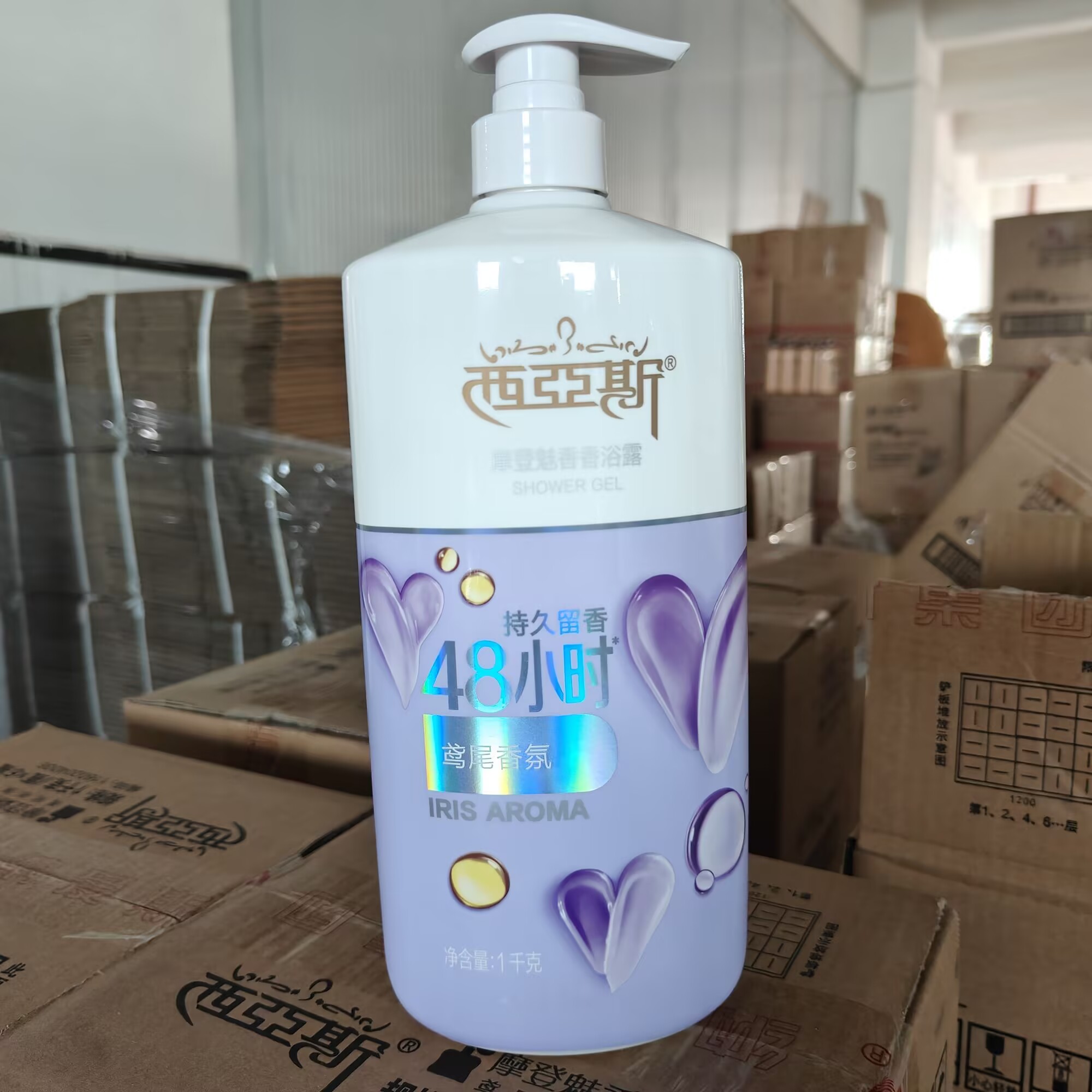 Perfume Fragrance Shower Gel - جل استحمام عطري 1000 مل، رومانسية
