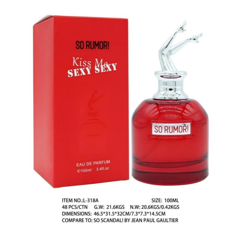 Perfume Fragrance Bottle - عطر نسائي فاخر 100 مل طويل