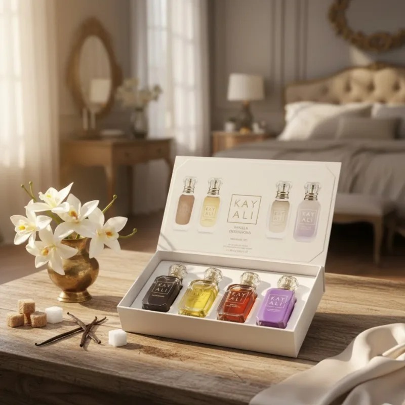 Perfume Royal Fragrance - مجموعة عطور كايالي للجنسين 4*10 مل