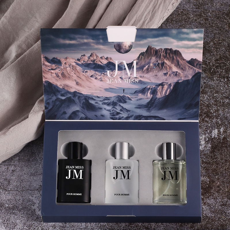 Fragrance Cologne And Perfume - مجموعة هدايا من 3 قطع من