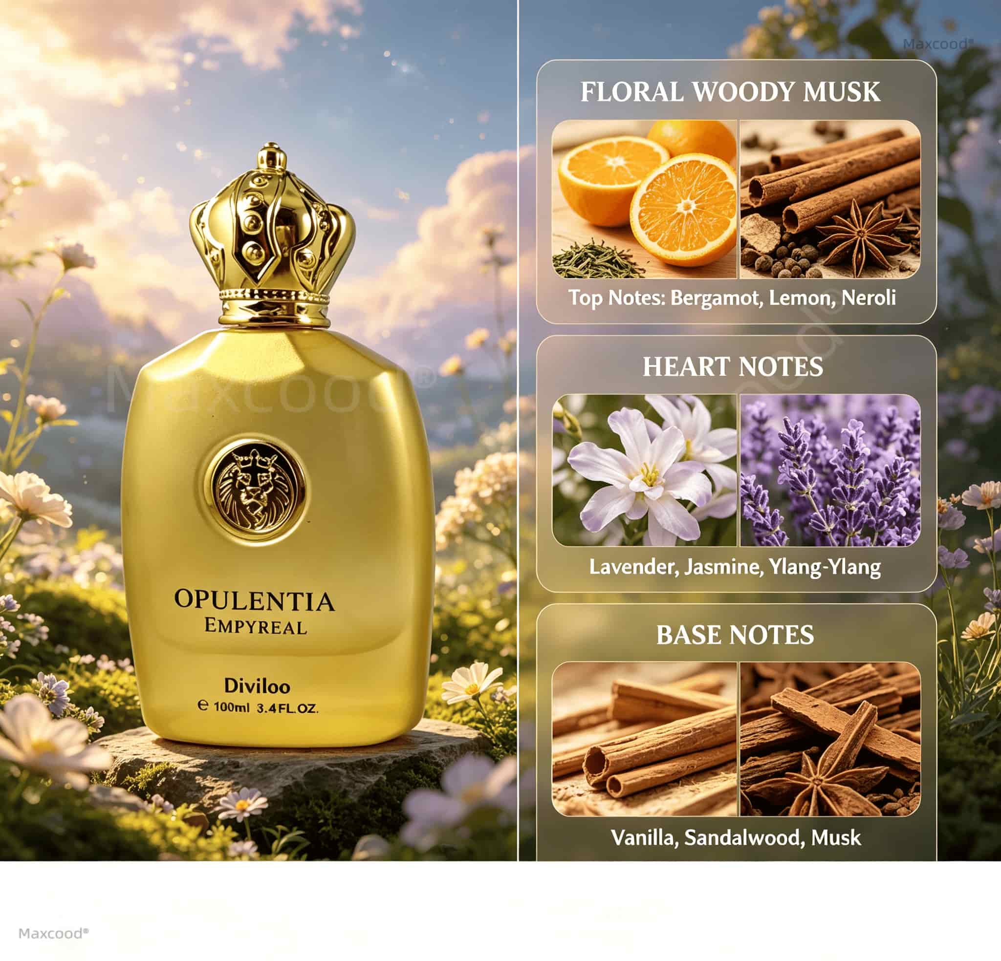 عطر رجالي فاخر بروائح زهرية وخ - مراجعة Perfume Fragrance Perfume وسعره