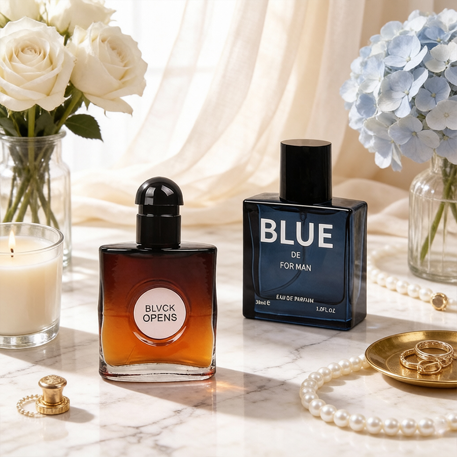 عطر أزرق للرجال والنساء برائحة - مراجعة Perfume Light Fragrance وسعره
