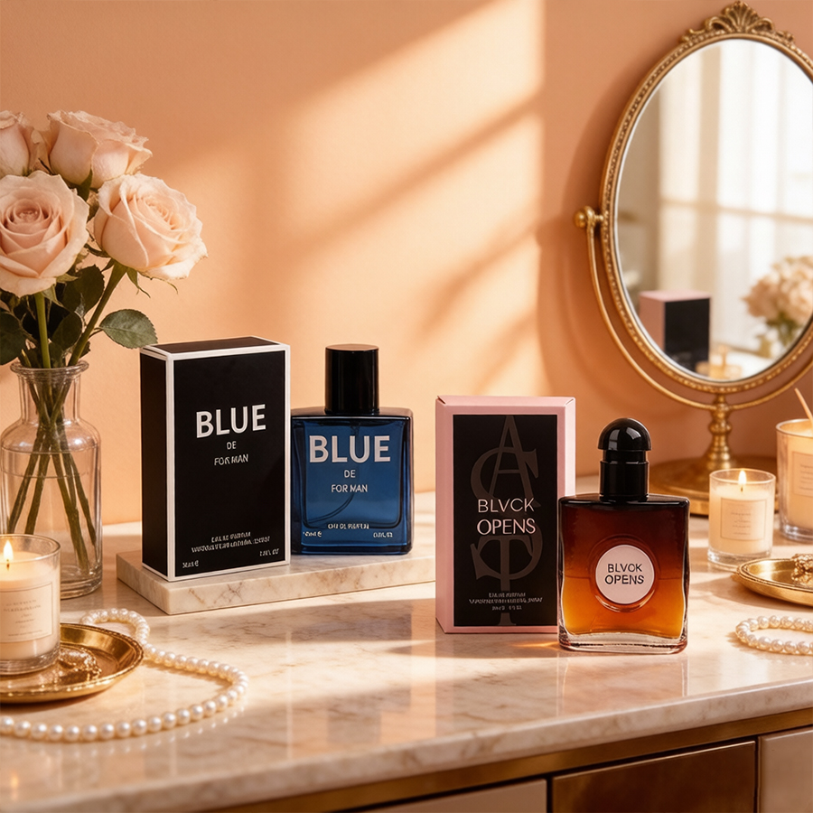 عطر أزرق للرجال والنساء برائحة - مراجعة Perfume Light Fragrance وسعره