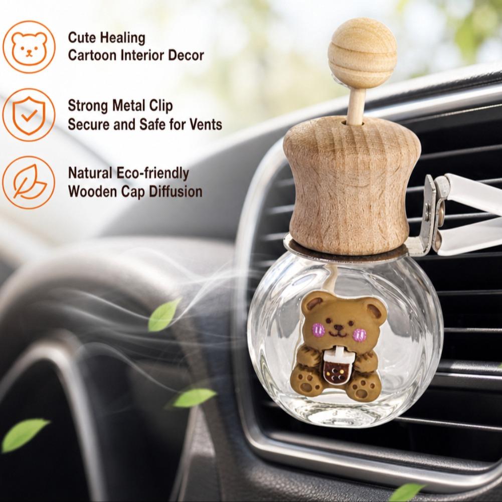 زجاجة عطر للسيارة، مشبك حديدي  - مراجعة Perfume Fragrance Type وسعره