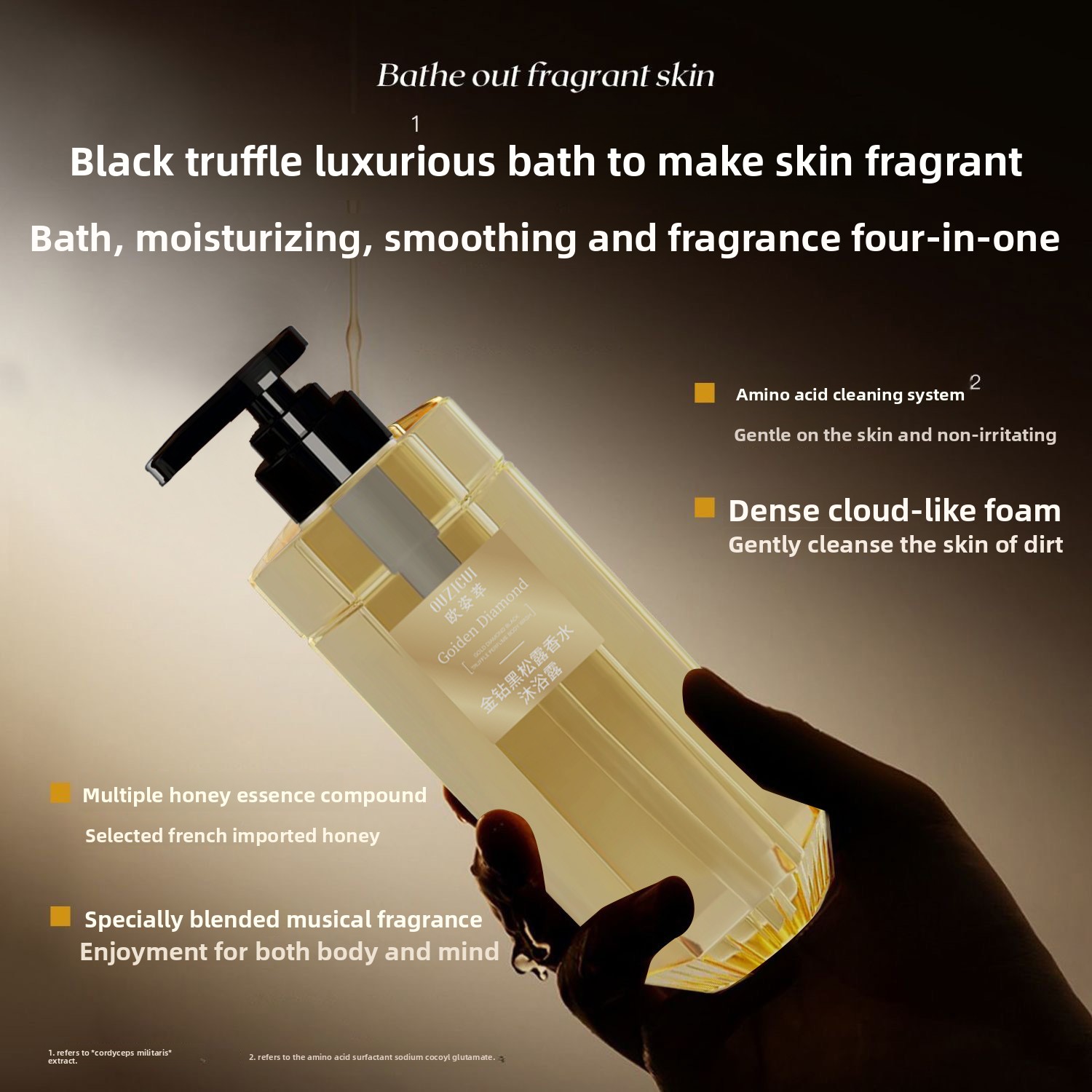 جل استحمام عطري بالكمأة السودا - مراجعة Perfume Fragrance Shower Gel وسعره
